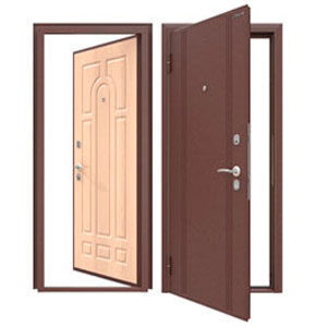 Дверь DoorHan/980/2050/Оптим(O)/Антик медь/МДФ 6мм/ПВХ Милан.орех/Фрез.Аполл/лев/с угл. рам/сер/кл-в, D-980-OO/AM/MPWM/AP/L/N/v